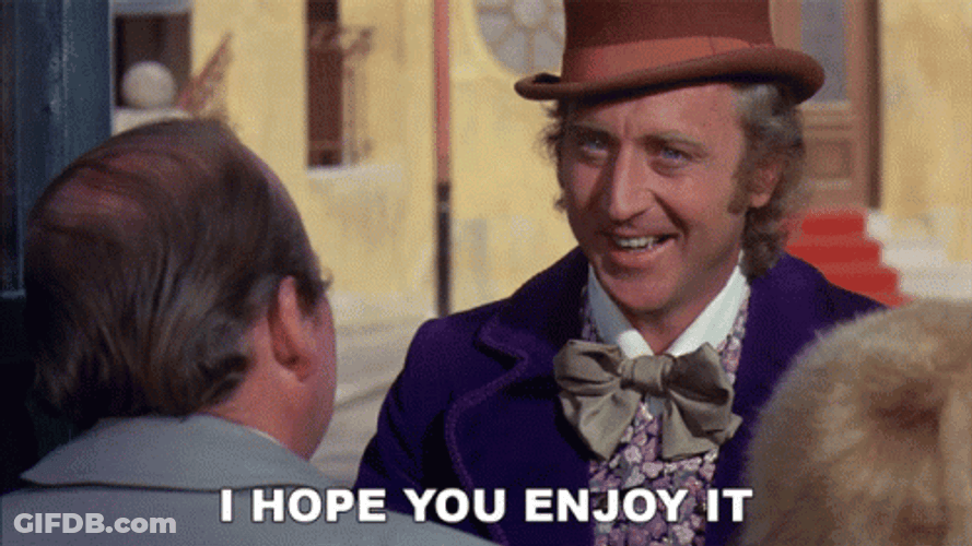 Gene Wilder I Hope You Enjoy It GIF