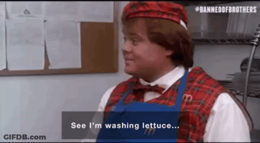 General Grievous Louie Anderson Coming To America Washing Lettuce GIF