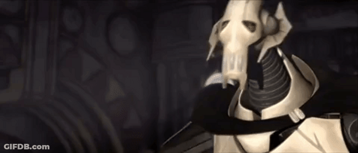 General Grievous No Dramatic Expression GIF