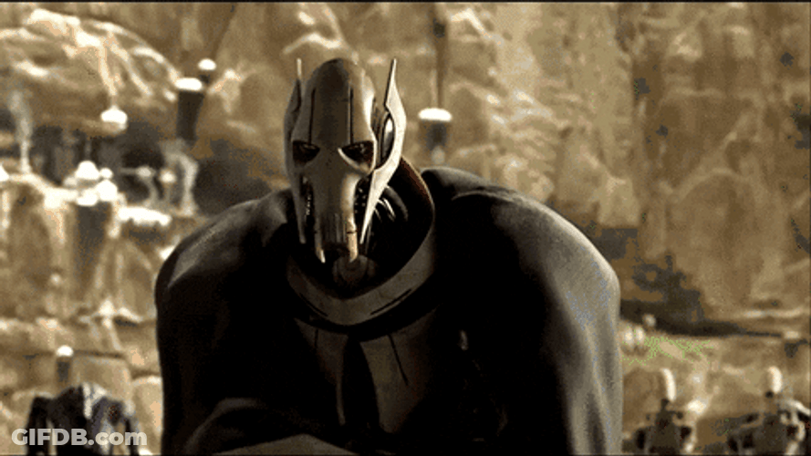 General Grievous Power Light Saber GIF