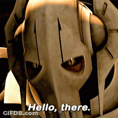 General Grievous Star Wars Hello There GIF