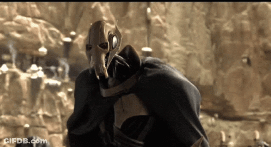 General Grievous Utapau Cape GIF