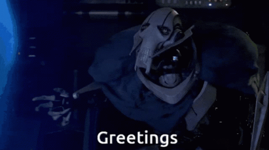 General Grievous Utapau Greetings GIF