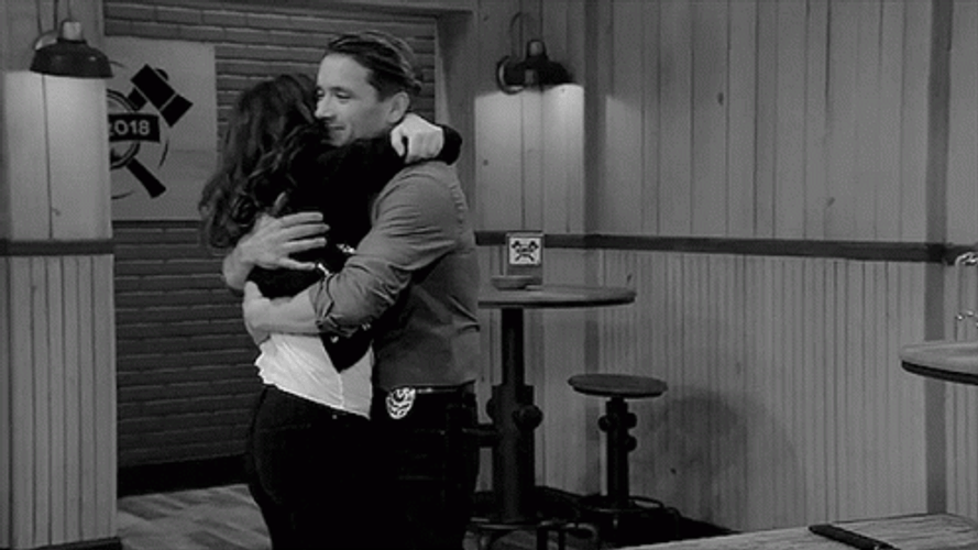 General Hospital  Sam Dante Sweet Hug Caress GIF