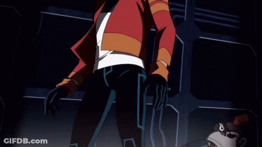 Generator Rex Putting On His Goggles GIF