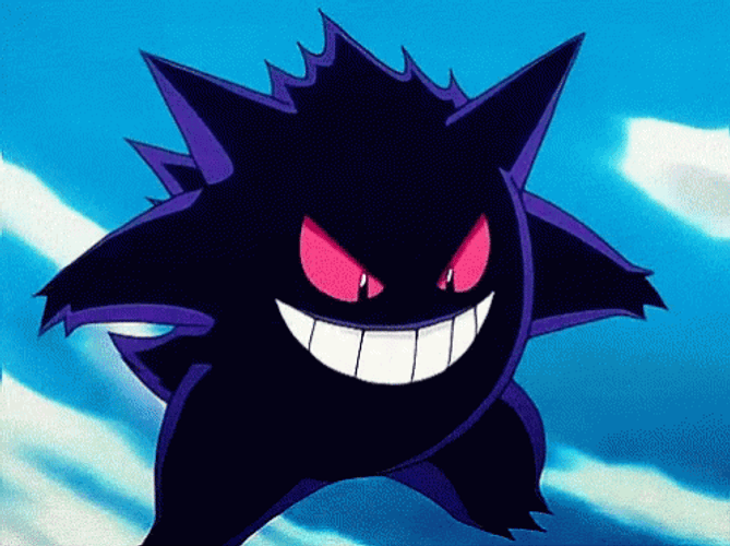 Gengar Evil Eyes GIF
