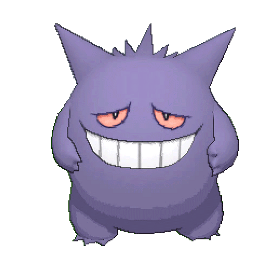 Gengar Funny Face GIF