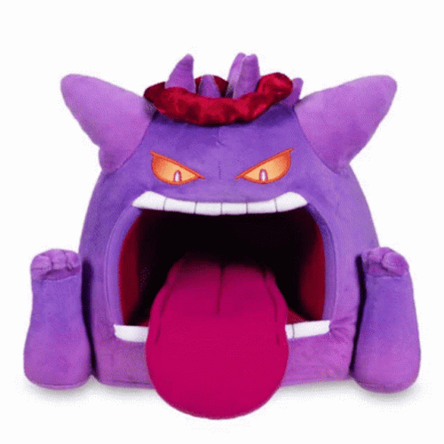 Gengar Pokemon Pokeplush GIF
