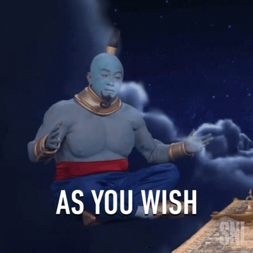 Genie Can Give What You Wish GIF