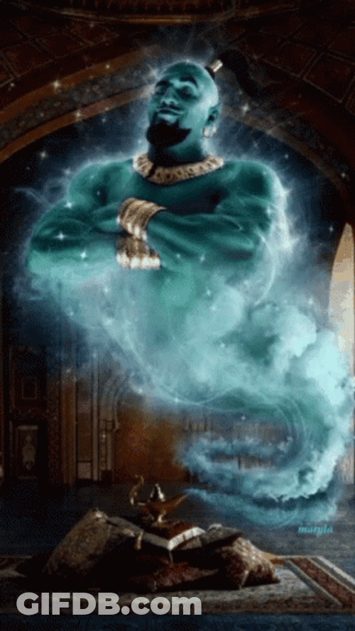 Genie Will Smith Entrance GIF