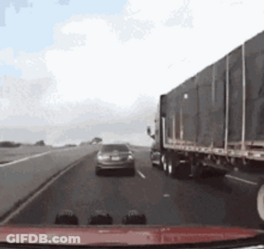 Genius Driving On Road GIF