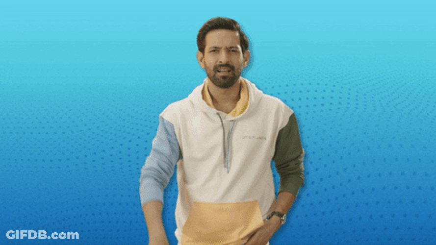 Genius Indian Vikrant Massey GIF