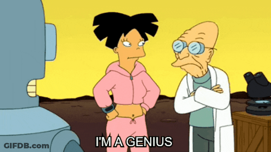 Genius Professor Proton GIF