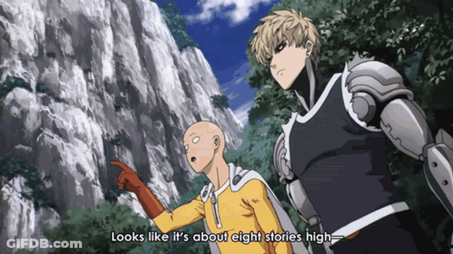 Genos Fire Explosion GIF