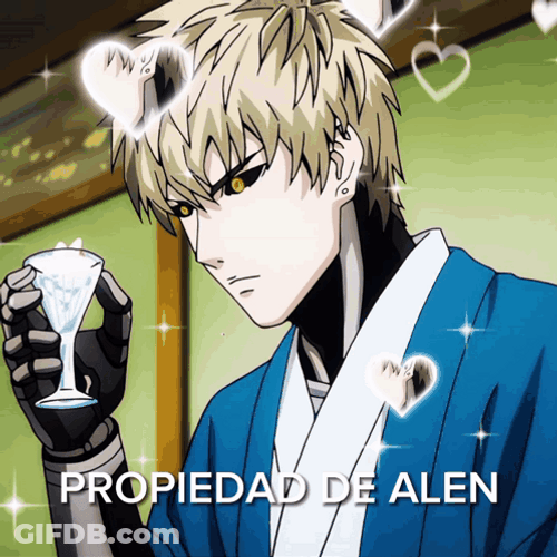 Genos Heart Edit GIF