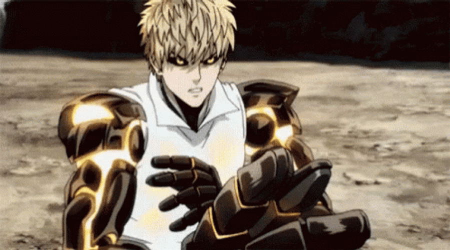 Genos Power Super Kick GIF