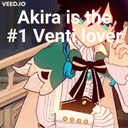 Genshin Impact Akira Loves Venti GIF