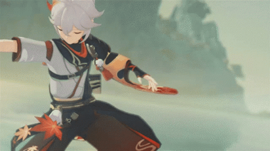 Genshin Impact Anemo Kazuha GIF