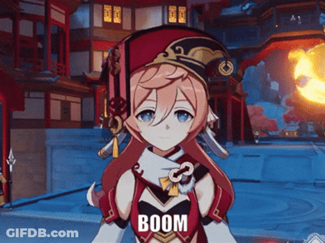 Genshin Impact Boom Goes The Dynamite GIF