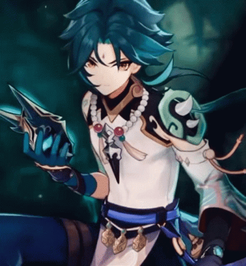 Genshin Impact Cool Xiao GIF