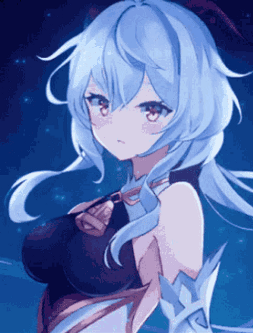 Genshin Impact Cute Ganyu GIF