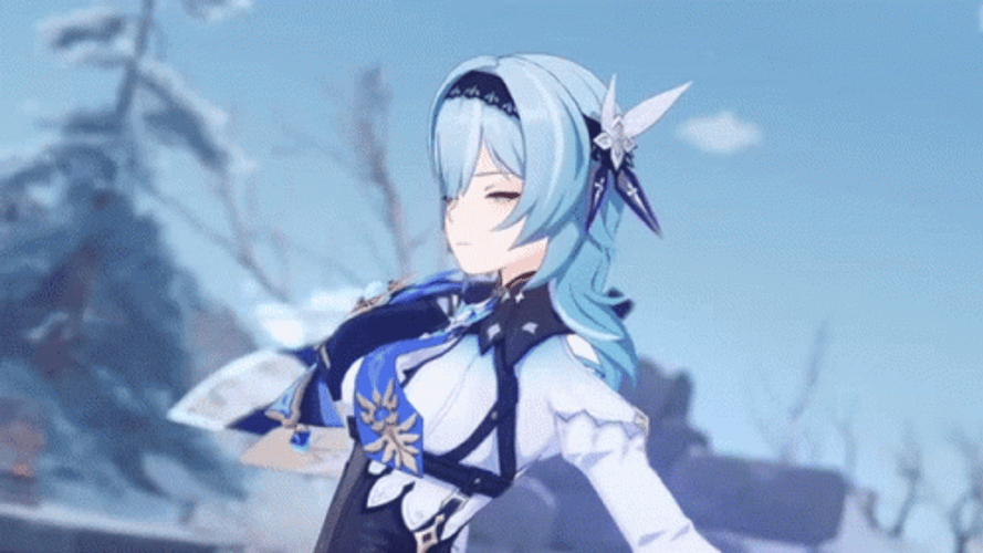 Genshin Impact Eula GIF