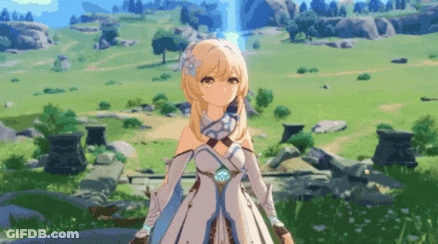 Genshin Impact Game Lumine GIF