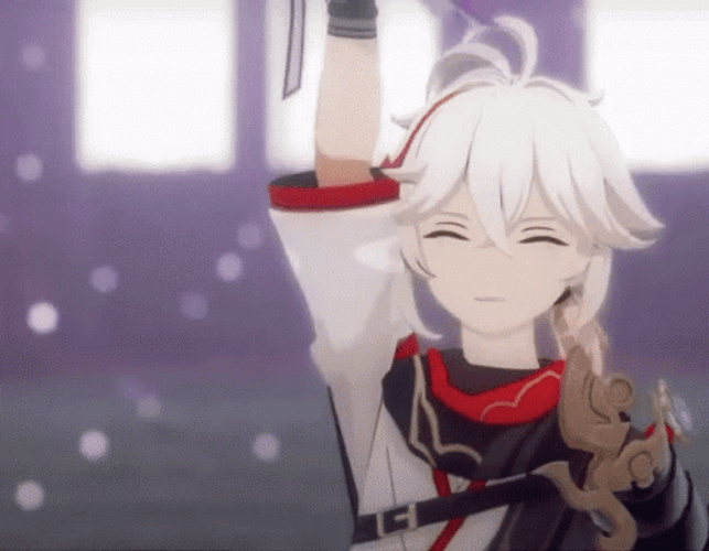 Genshin Impact Kazuha GIF