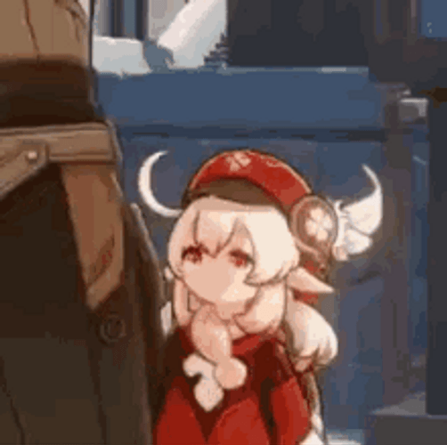Genshin Impact Klee Bonk Head Hit Ban Hammer GIF