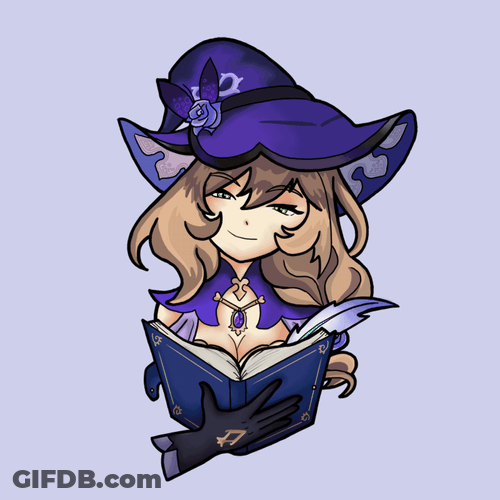 Genshin Impact Lisa GIF