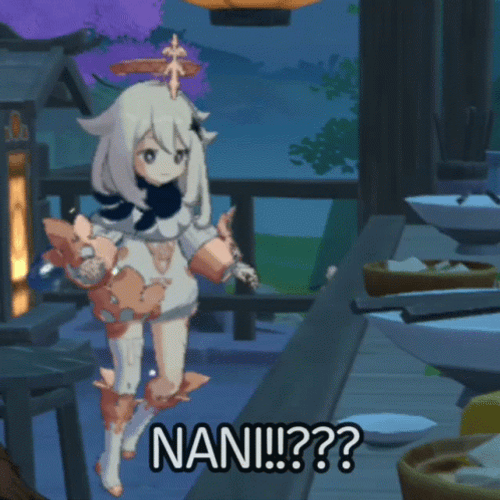 Genshin Impact Mihoyo Nani GIF