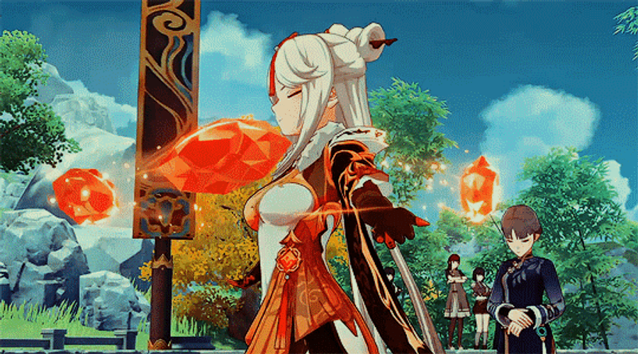 Genshin Impact Ningguang GIF