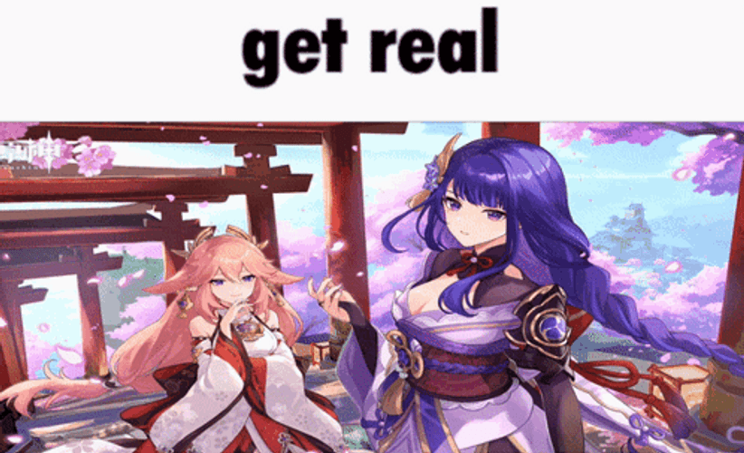 Genshin Impact Raiden Get Real GIF