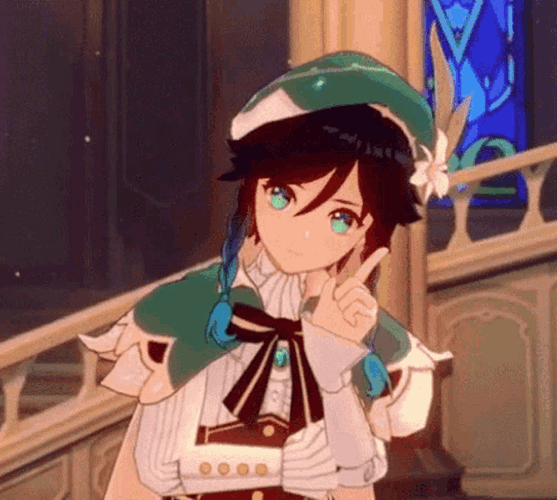 Genshin Impact Venti GIF