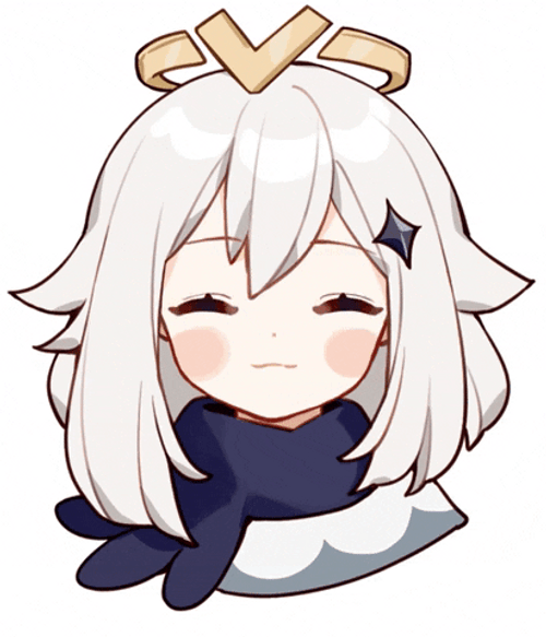 Genshin Lovely Paimon Cute Blink GIF