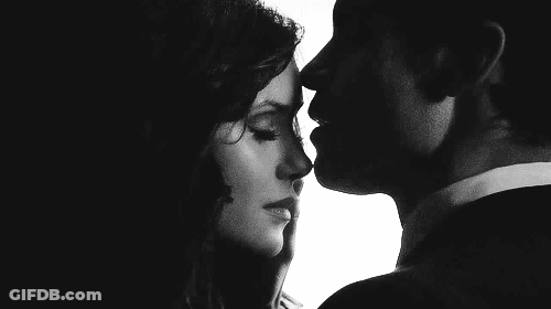 Gentle Romantic Forehead Kiss GIF