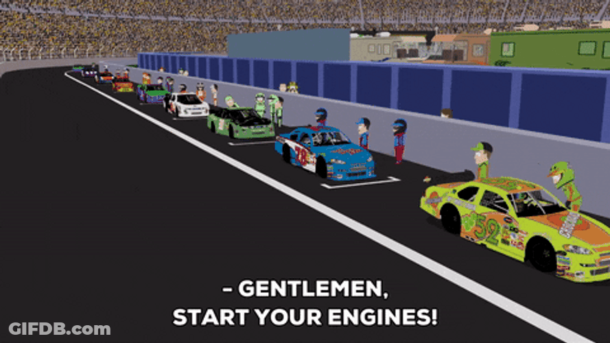 Gentlemen Start Your Engines GIF