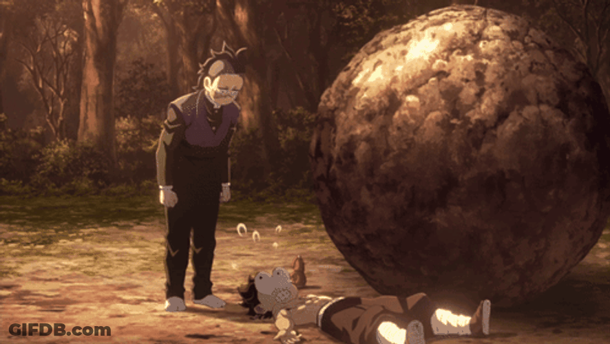 Genya Crying On The Ground GIF