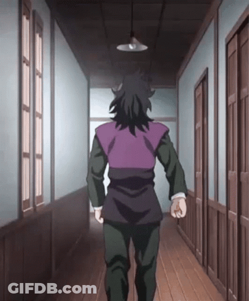 Genya Walking Out GIF