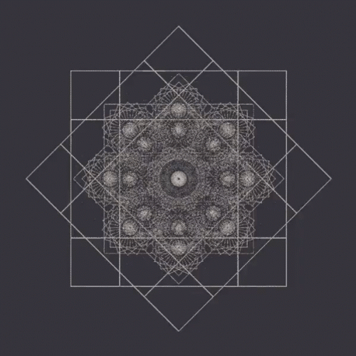 Geometric Mandala Art GIF