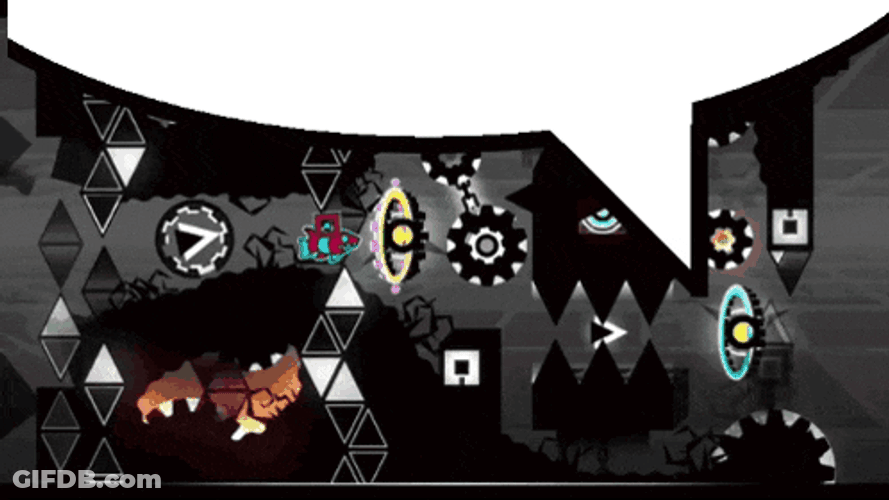 Geometry Dash Acheron GIF