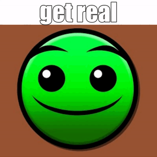 Geometry Dash Emoji Funny Face GIF