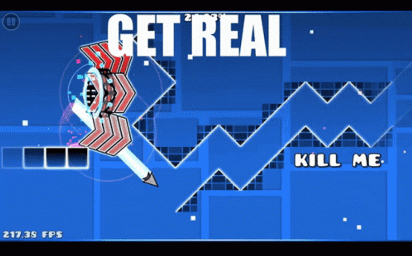 Geometry Dash Get Real GIF