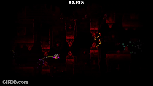 Geometry Dash Progress Normal Mode Practice Mode GIF