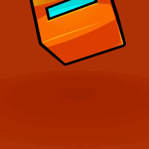 Geometry Dash Smiley Box GIF