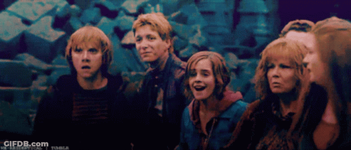 George Calling Fred Weasley GIF