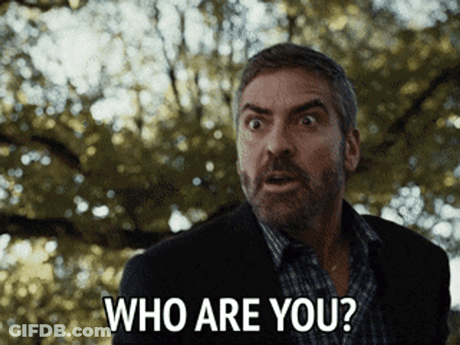 George Clooney Angrily Pointing GIF