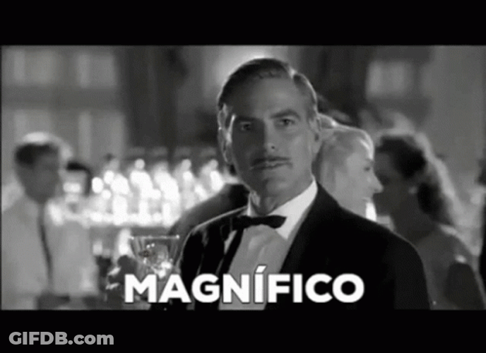 George Clooney Bow Tie GIF