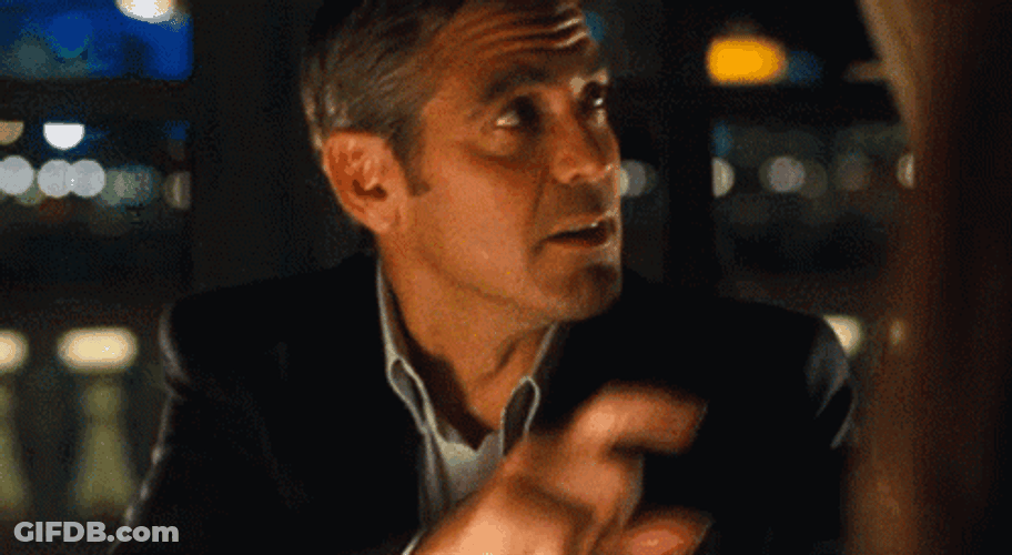 George Clooney Pinch GIF