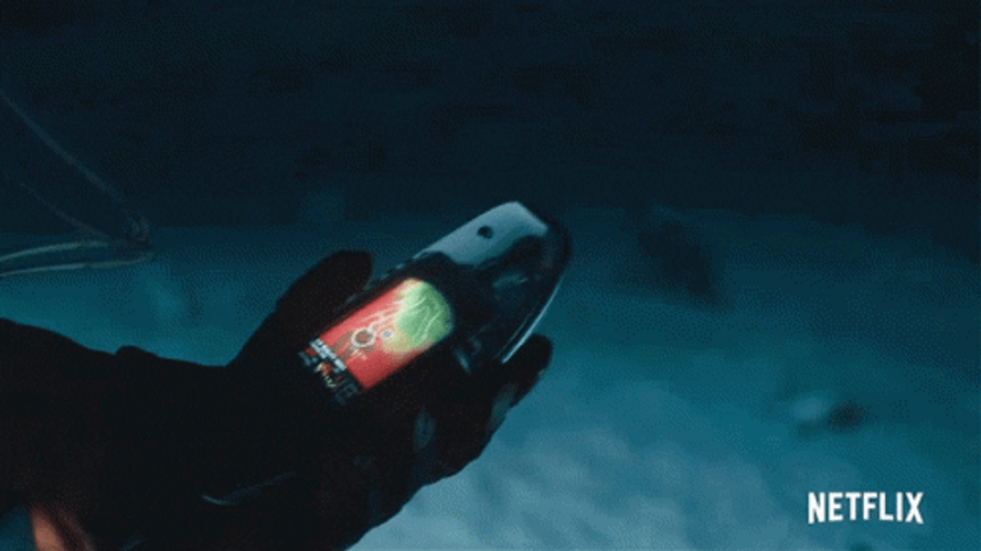 George Clooney Surveying At Night GIF